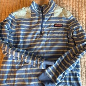 Vineyard Vines Blue Striped Pullover